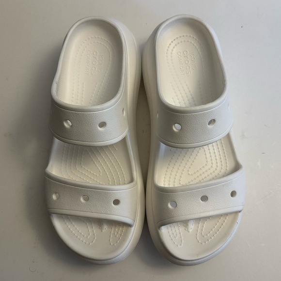 Crocs Unisex Classic Crush Sandal Women's Size 10 - Men 8.0 - Picture 2 of 11